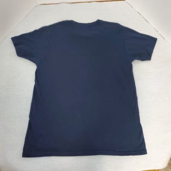 New York Yankees T-Shirt Men’s Medium Blue World Series Rings October Dynasty - Picture 7 of 8